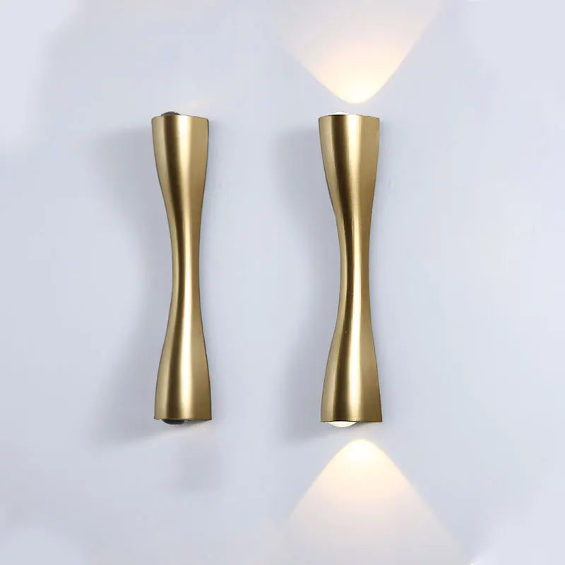 Hourglass Up and Down Wall Light