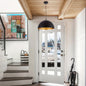 Industrial Iron Dome Pendant Light – styled view