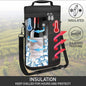 Insulated Two-Bottle Wine Carrier Bag