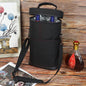 Insulated Two-Bottle Wine Carrier Bag