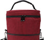 Insulated Two-Bottle Wine Carrier Bag
