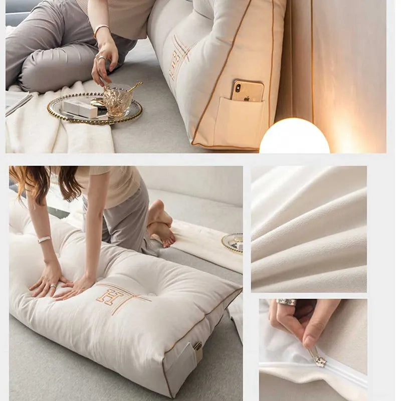Large Plush Reading Pillow