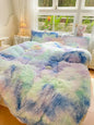 Long-Pile Plush Duvet Cover Set