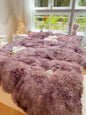 Long-Pile Plush Duvet Cover Set