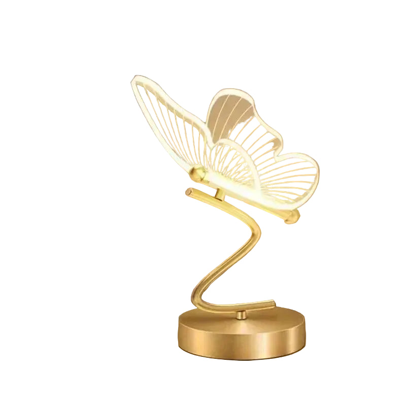 Luxury butterfly LED table lamp