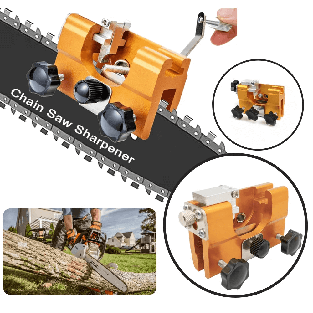 Manual Chainsaw Chain Sharpener