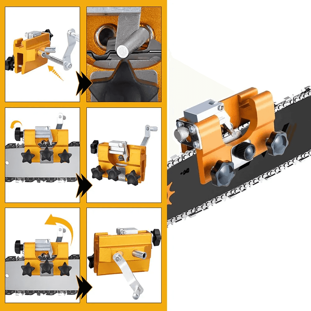 Manual Chainsaw Chain Sharpener