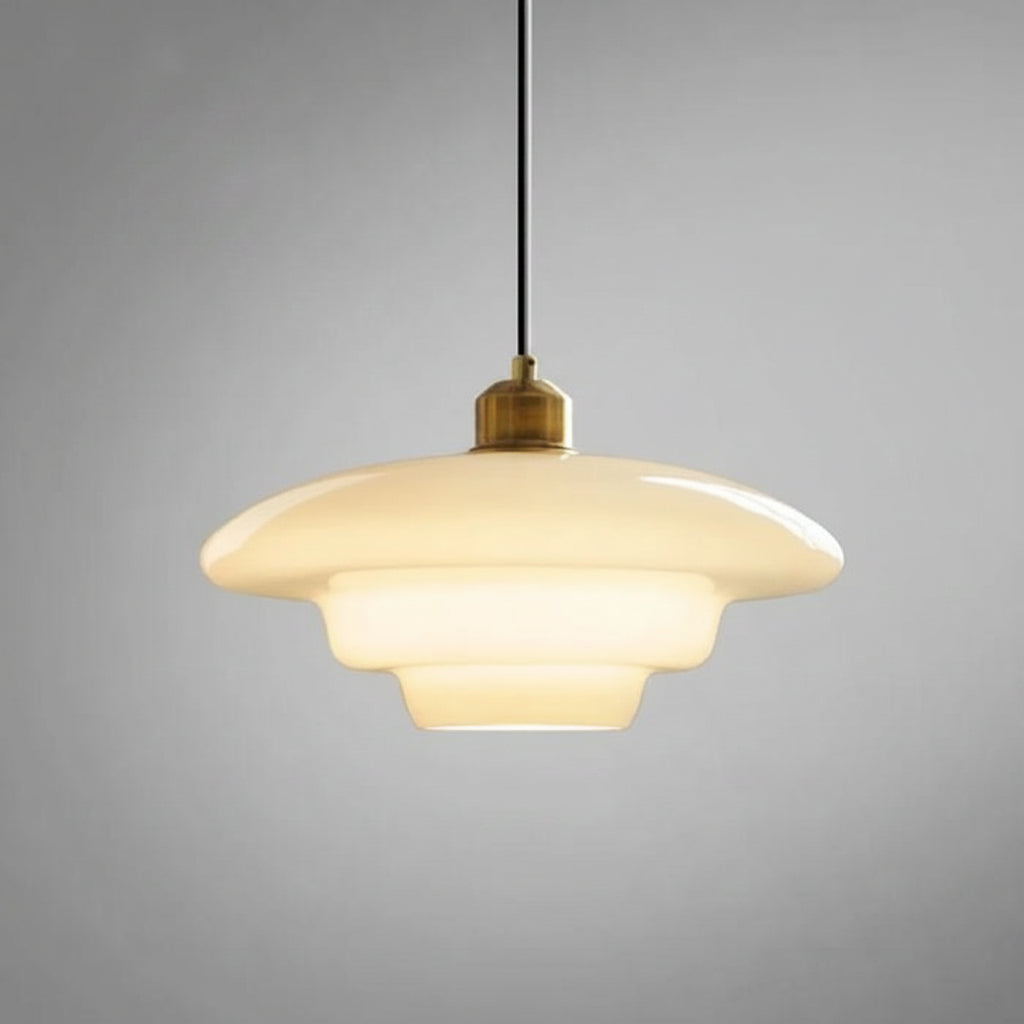 Milk Glass Pendant Light – detail view 13