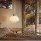 Milk Glass Pendant Light – in a room setting 15
