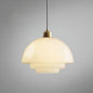 Milk Glass Pendant Light – styled view 16