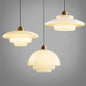 Milk Glass Pendant Light – alternative angle 17