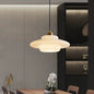 Milk Glass Pendant Light – in a room setting