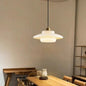 Milk Glass Pendant Light – styled view
