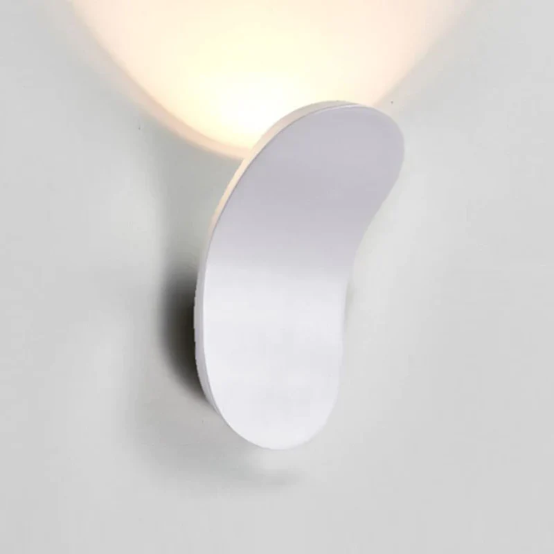 Modern Nordic LED Wall Light in White