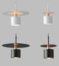 Minimalist Metal Dome Pendant Light – design detail