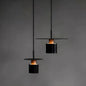 Minimalist Metal Dome Pendant Light – in a room setting 15