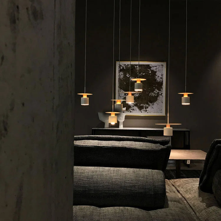 Minimalist Metal Dome Pendant Light – styled view 16
