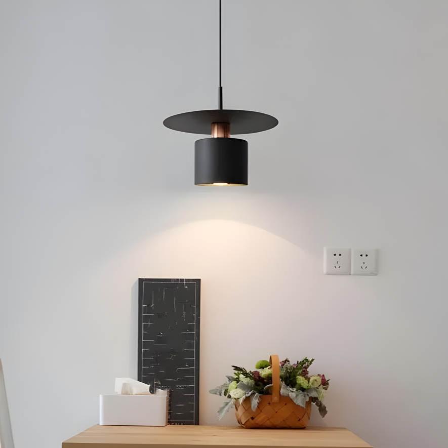 Minimalist Metal Dome Pendant Light – lifestyle photo