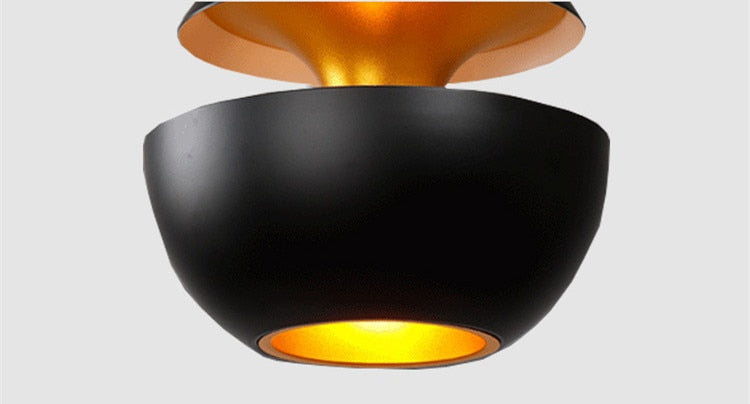 Minimalist Metal Pendant Light