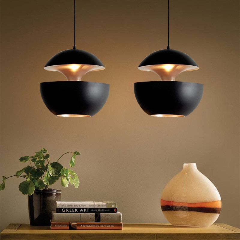 Minimalist Metal Pendant Light