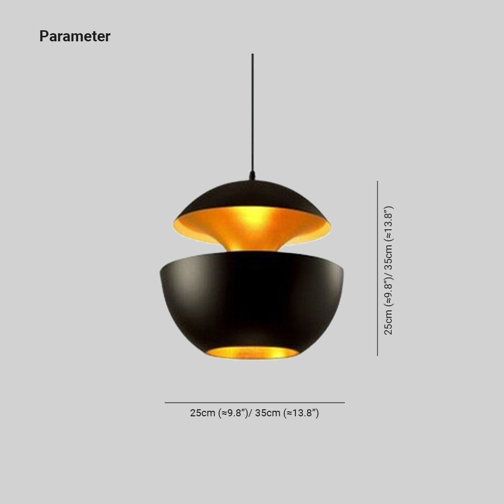 Minimalist Metal Pendant Light