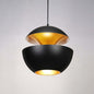 Minimalist Metal Pendant Light in Black