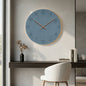 Minimalist Silent Round Wall Clock