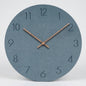 Minimalist Silent Round Wall Clock