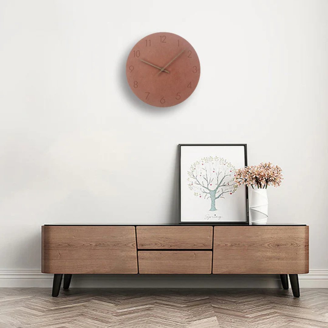 Minimalist Round Wall Clock