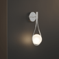 Modern Nordic wall sconce with glass shade