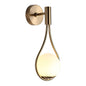 Modern Nordic wall sconce with glass shade