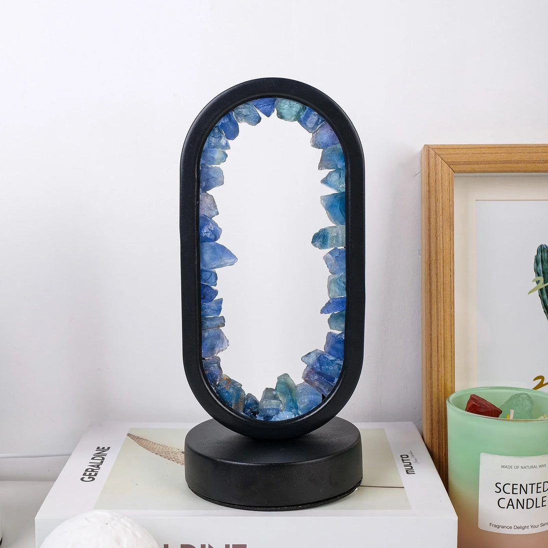 Natural Crystal Table Lamp