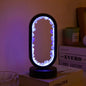 Natural Crystal Table Lamp – Celestite, Black Base