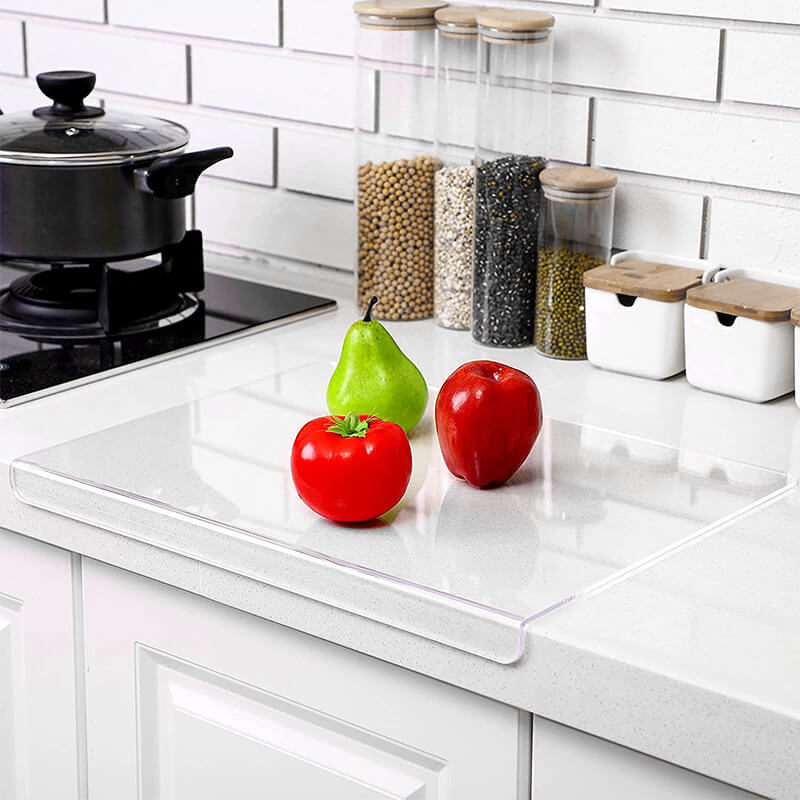 Non-Slip Clear Acrylic Chopping Board
