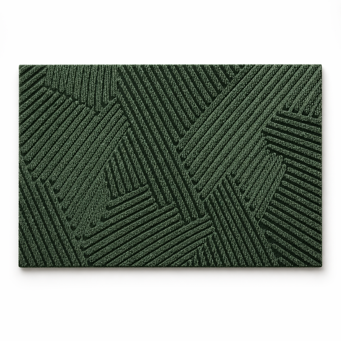 Non-Slip Door Mat in Green