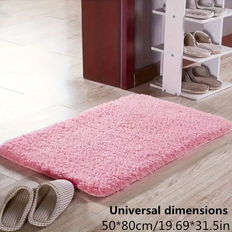 Non-Slip Geometric Bath Mat