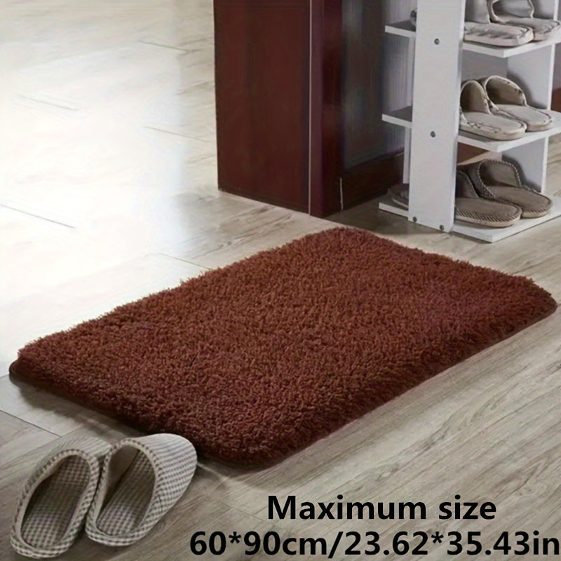Non-Slip Geometric Bath Mat