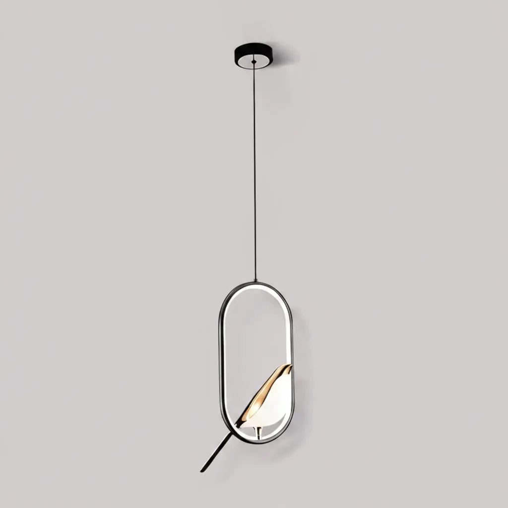 Bird LED Pendant Light – in a room setting