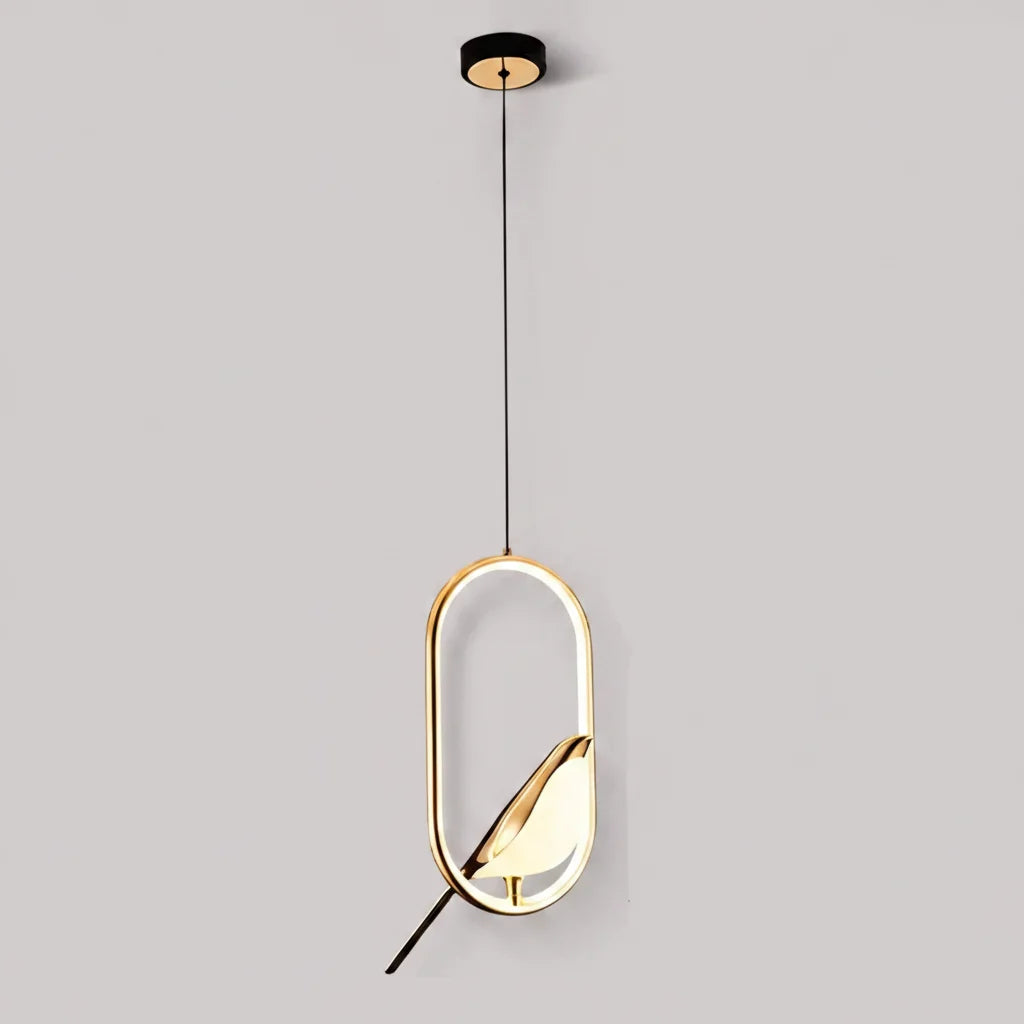 Bird LED Pendant Light – styled view
