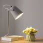 Nordic Metal Desk Lamp in Grey