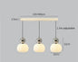 Pumpkin Glass Pendant Light – styled view 16