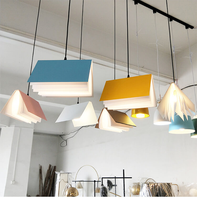 Open Book Pendant Light – product photo