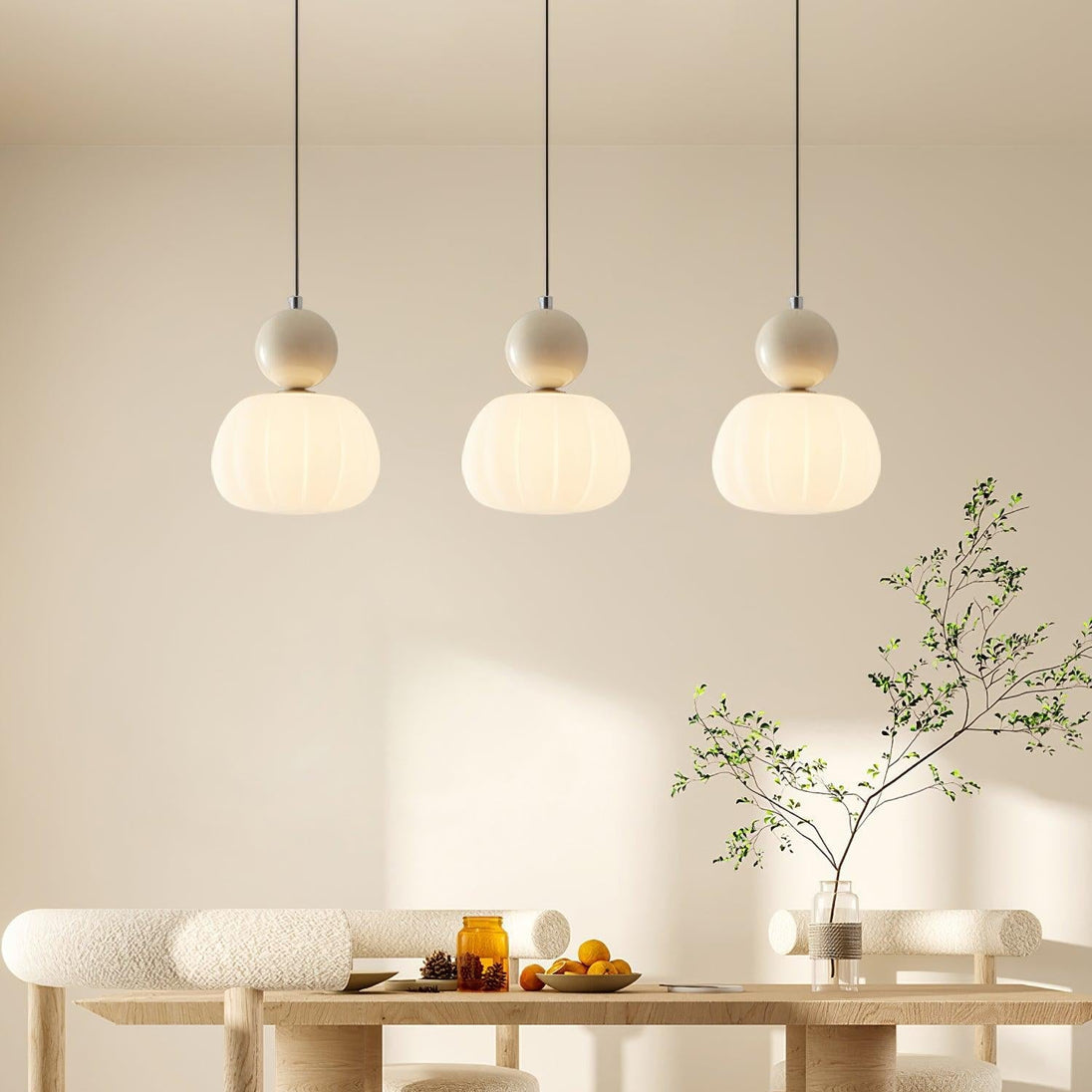 Round Acrylic Mini Pendant Light – design detail