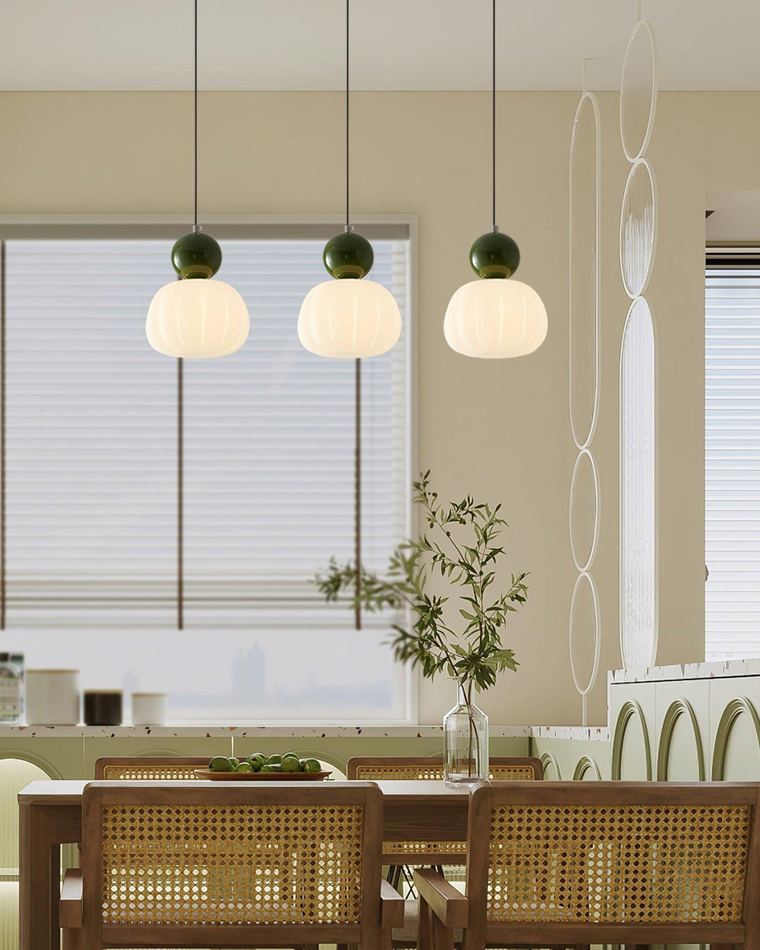 Round Acrylic Mini Pendant Light – close-up 14