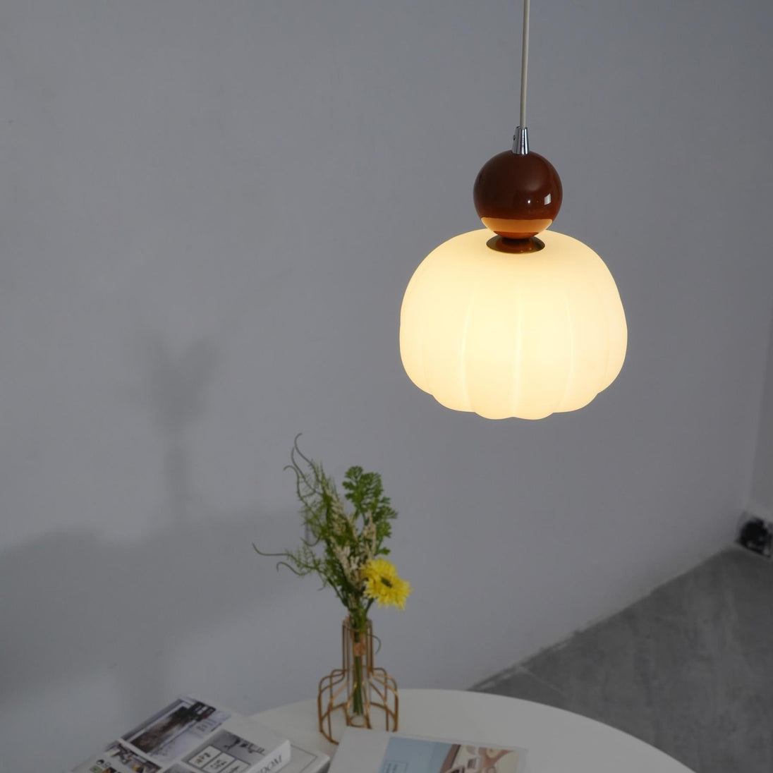 Round Acrylic Mini Pendant Light – product photo