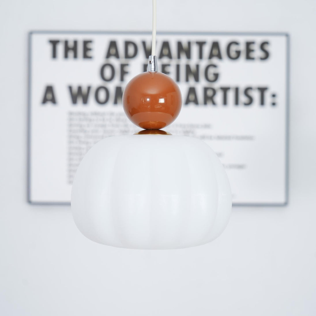 Round Acrylic Mini Pendant Light – close-up 24