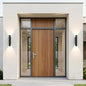 Outdoor LED Wall Light with Up and Down Beam in black