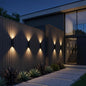 Outdoor LED Wall Light with Up and Down Beam in white