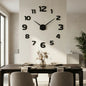 Oversized DIY 3D Wall Clock
