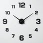 Oversized DIY 3D Wall Clock